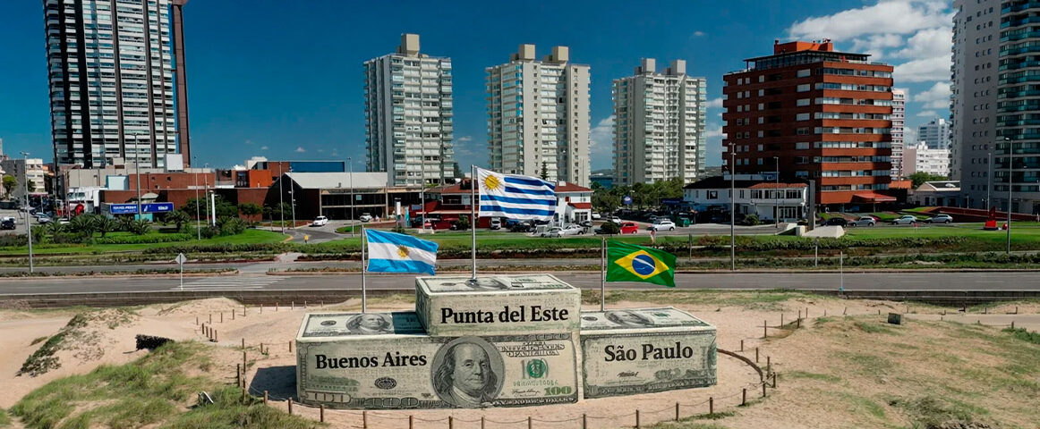 Costos de vida en Punta del Este, puestos en perspectiva frente a otros países de la región.
