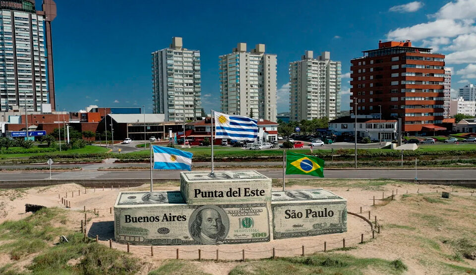 Costos de vida en Punta del Este, puestos en perspectiva frente a otros países de la región.
