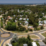 Vista aérea del barrio El Tesoro.