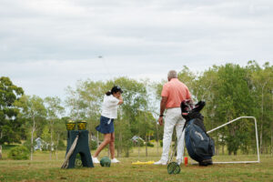 A passion for teaching: Máximo Röhrdanz mid-lesson, sharing the values and secrets of the sport that shaped his life.