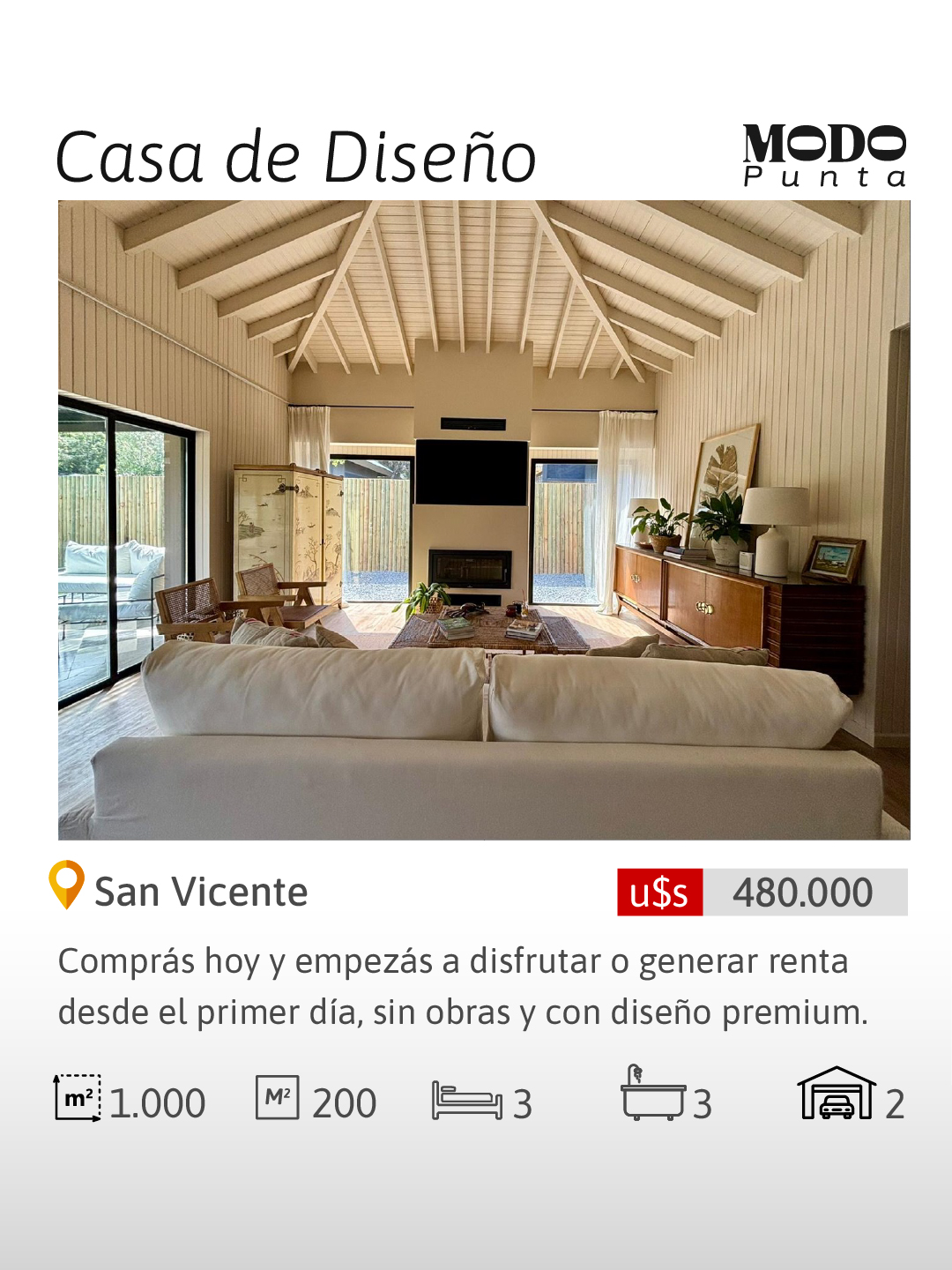 Propiedades en venta Punta del Este - Manantiales - Modo Punta