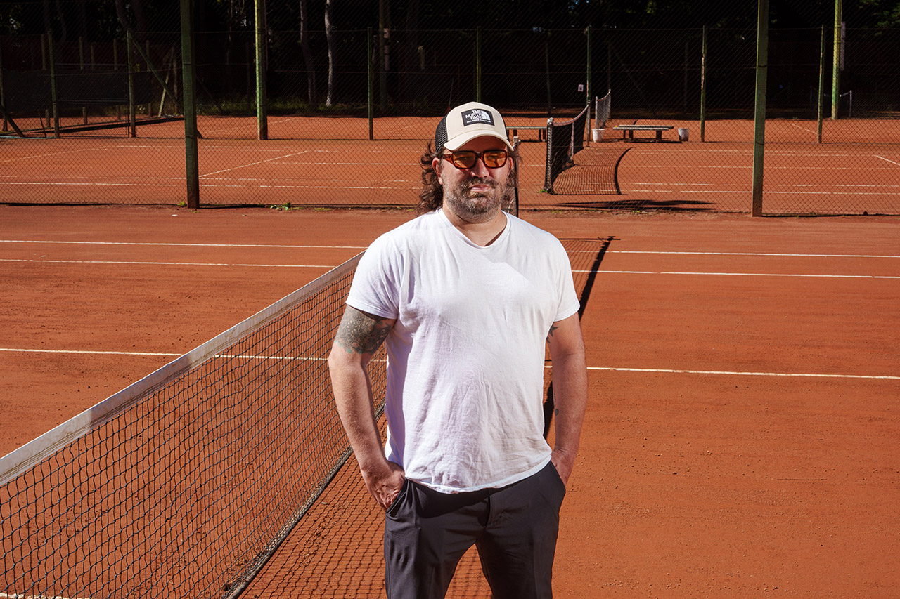 Marcos Marella, organizador de la Copa de tenis Martinika.