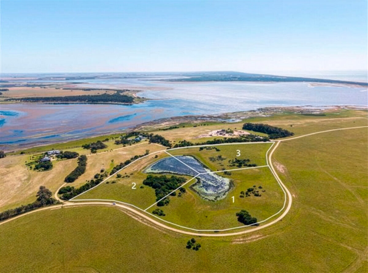 Chacras en Laguna Garzón — 3 lotes de 11 hectáreas con lago propio