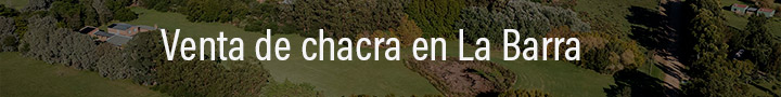 Venta de Chacra de 3 ha en La Barra