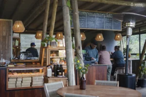 El Cofre: diseño cálido y café de especialidad, ideal para jornadas de trabajo remoto.