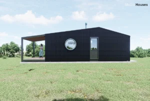 El modelo Brisa 33 de Modo Houses construcción evolutiva en steel frame