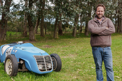 Nicolás Dellepiane: club de autos clásicos en Punta del Este