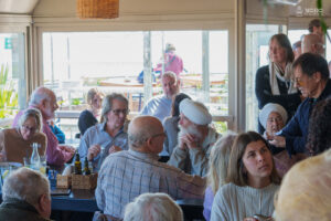 A lively atmosphere: Expat members enjoying a memorable afternoon together in Punta del Este.